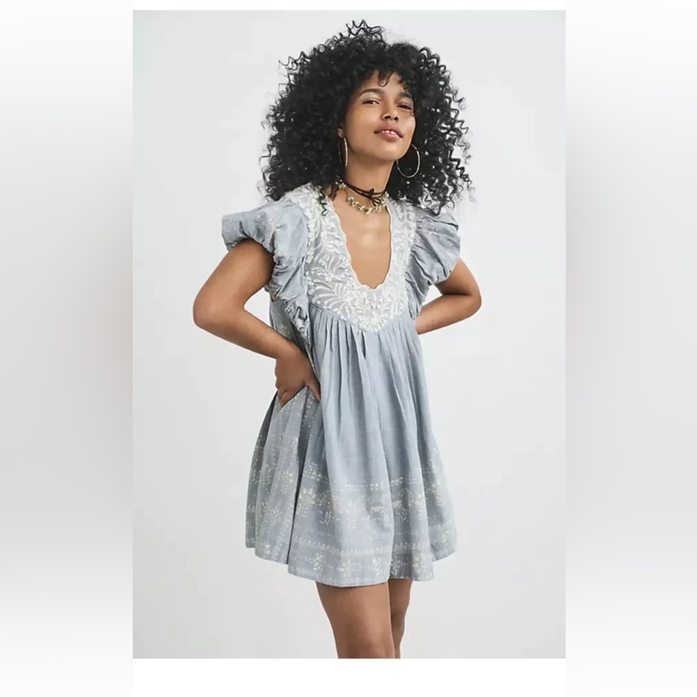 Freep People Romper Periwinkle
